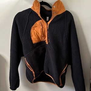 FP Movement Hit the Slopes Pullover Snap Fleece (small)